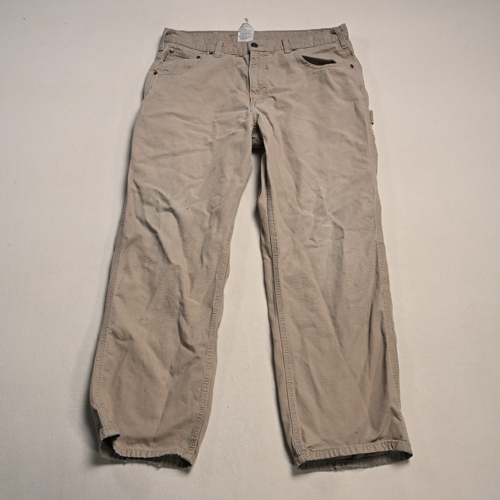 Carhartt Pants Mens 34x29 Carpenter Utility Hammer Loop Streetwear Skater Grunge